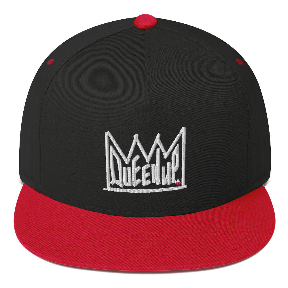 QueenUp⚡️ Flat Bill Cap