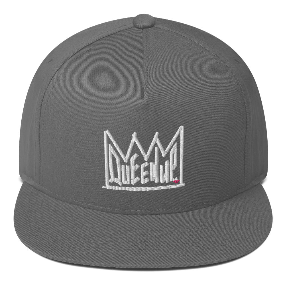 QueenUP⚡️ Flat Bill Cap