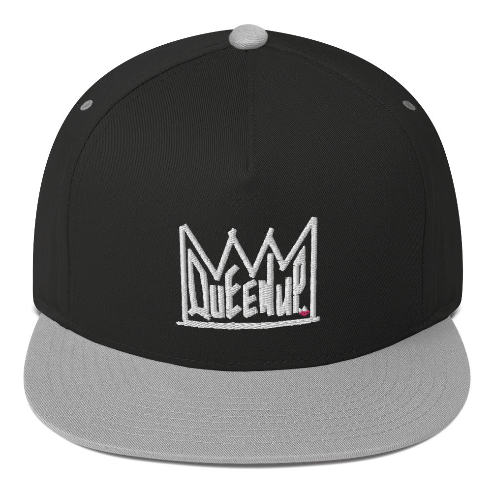 QueenUp⚡️ Flat Bill Cap